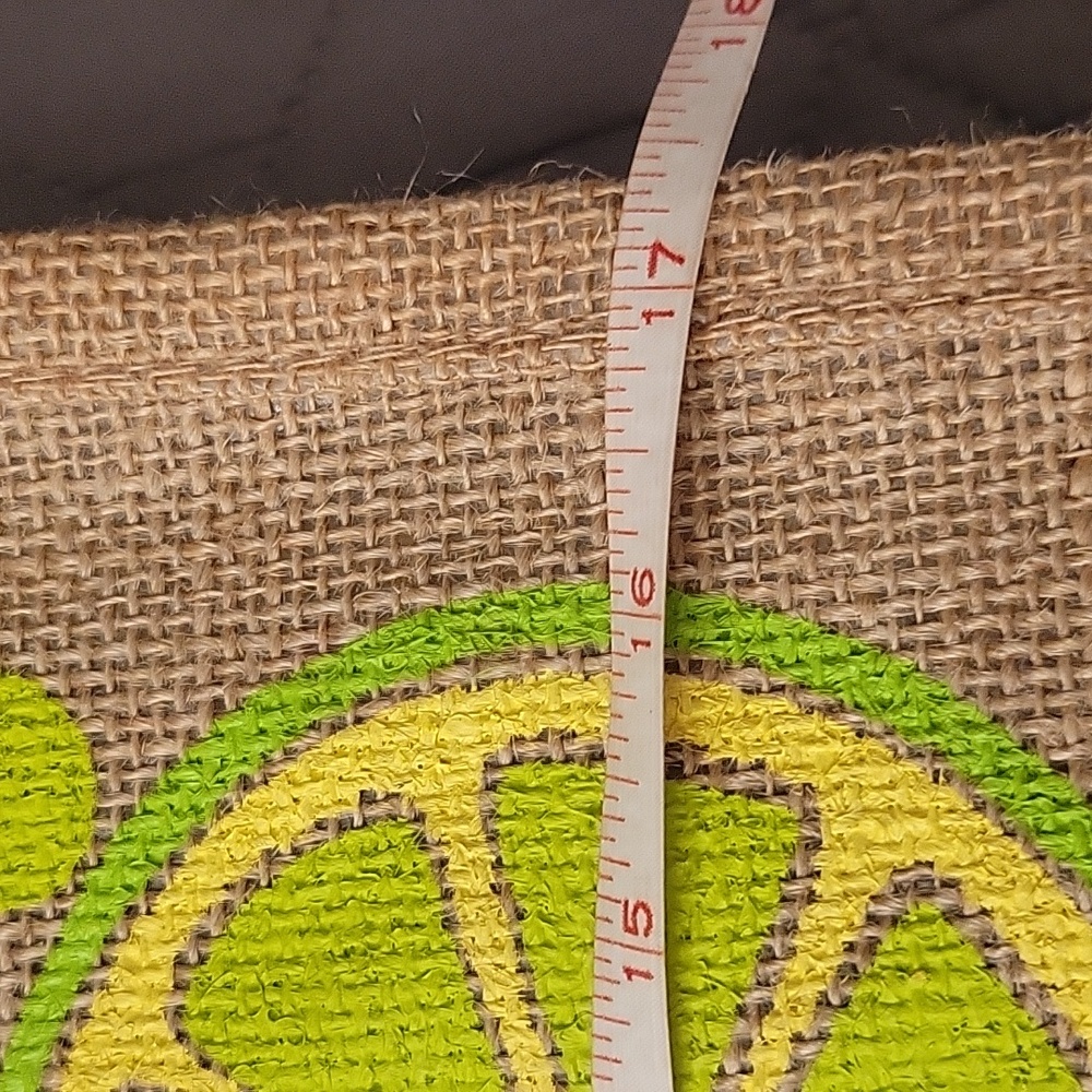 Green and Tan Tote Bag. Trafer Joe's New Without Tags - Picture 2 of 5